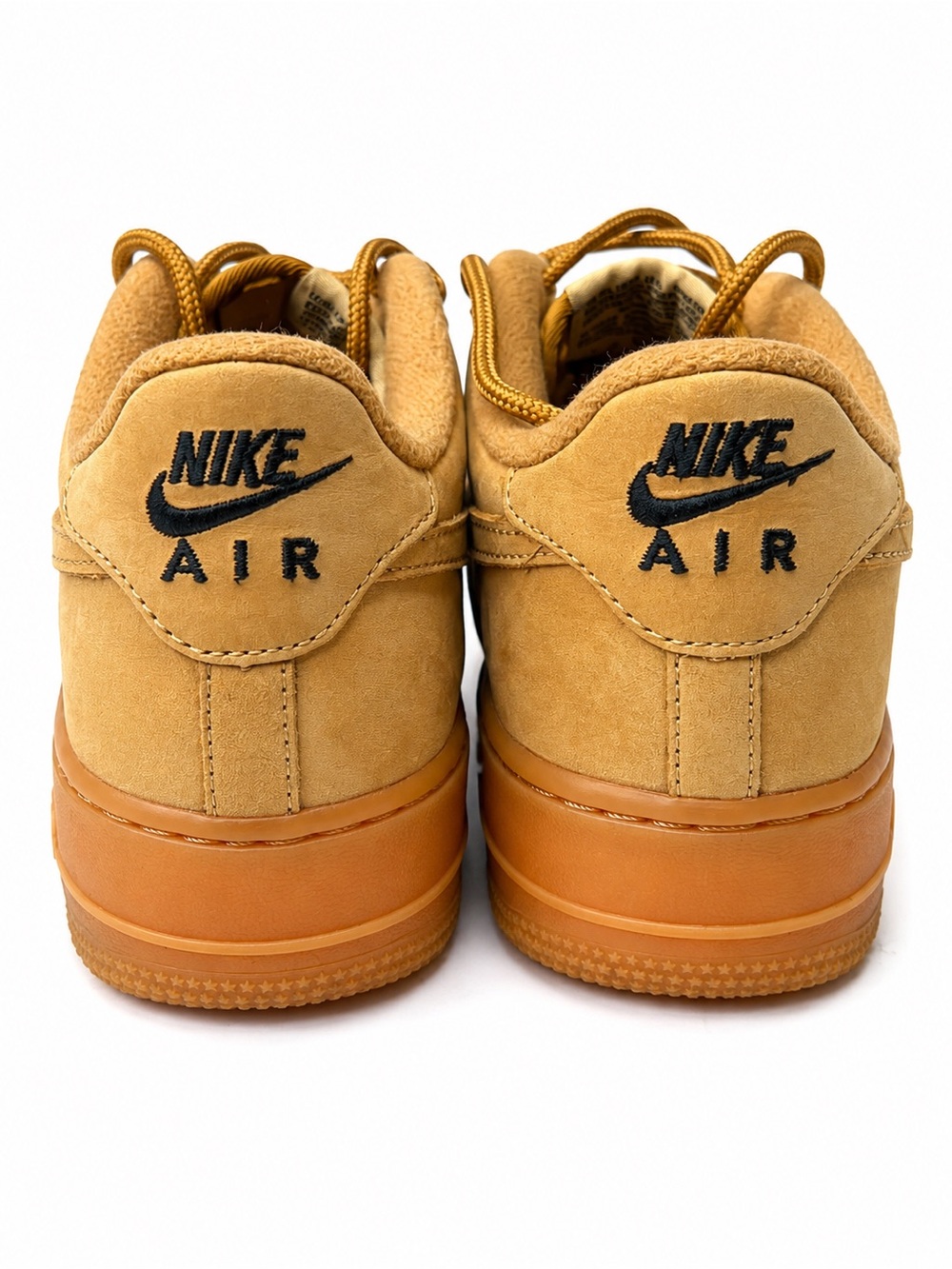 Nike Air Force 1 Low Wheat Flax Gum Sole Sneakers, 6Y - Picture 5 of 7